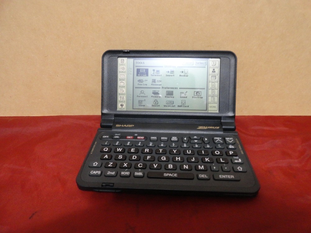 SHARP ZAURUZ ZR-5000 ELECTRONIC ORGANIZER