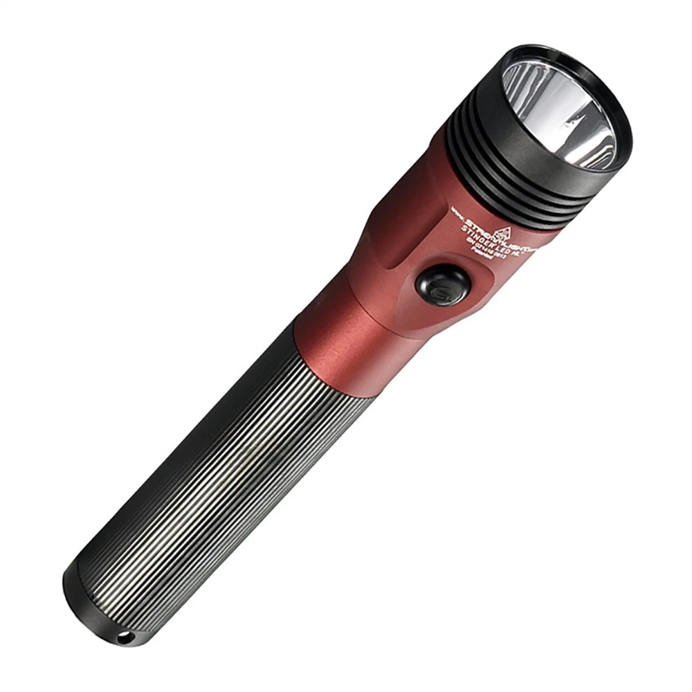 Streamlight 75485 Red Stinger LED HL Rechargeable Flashlight with Battery