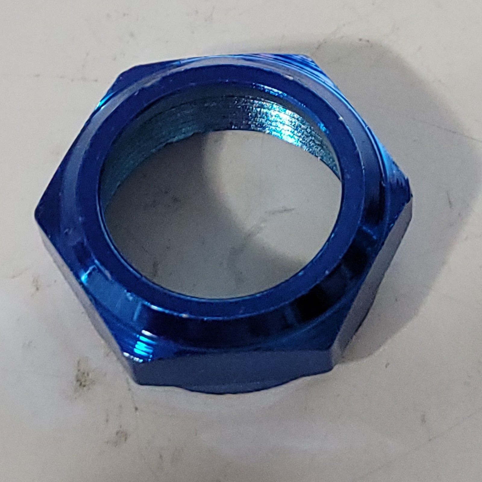 old school NOS blue Hatta 1 inch threaded bmx bike headset blue