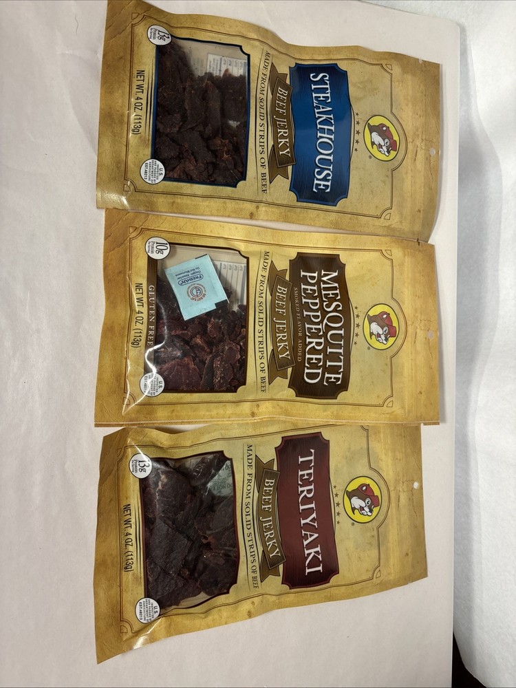 Buc-ee’s Beef Jerky 3-Pack Bundle