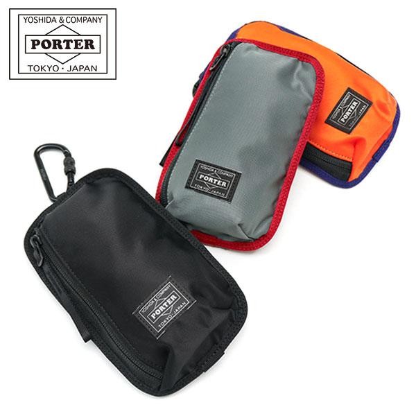 PORTER YOSHIDA COMPART POUCH Black 538-16169
