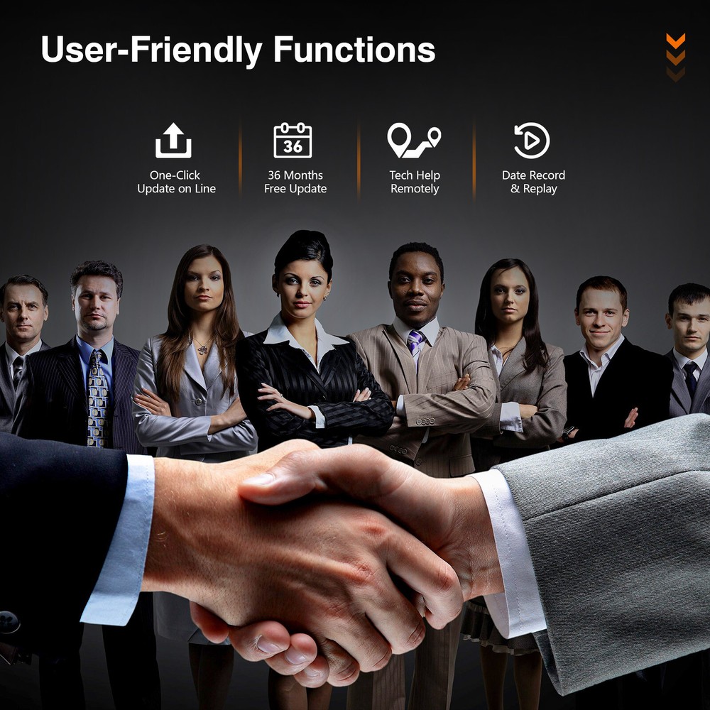 Foxwell NT809 Bidirectional All System Diagnostic Tool EPB SAS TPMS OBD2 Scanner