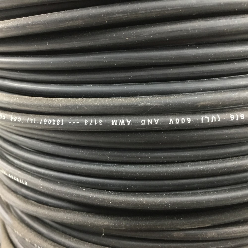 600' Process Wire 10AWG E178259 AWM Type 3173 600' Black
