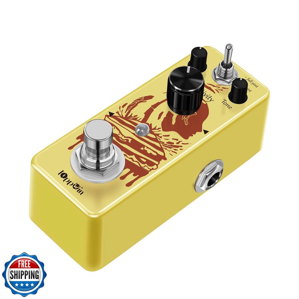 IOppWin COMP Optical Compressor Pedal - Classic Smooth Dynamics Control, Pres