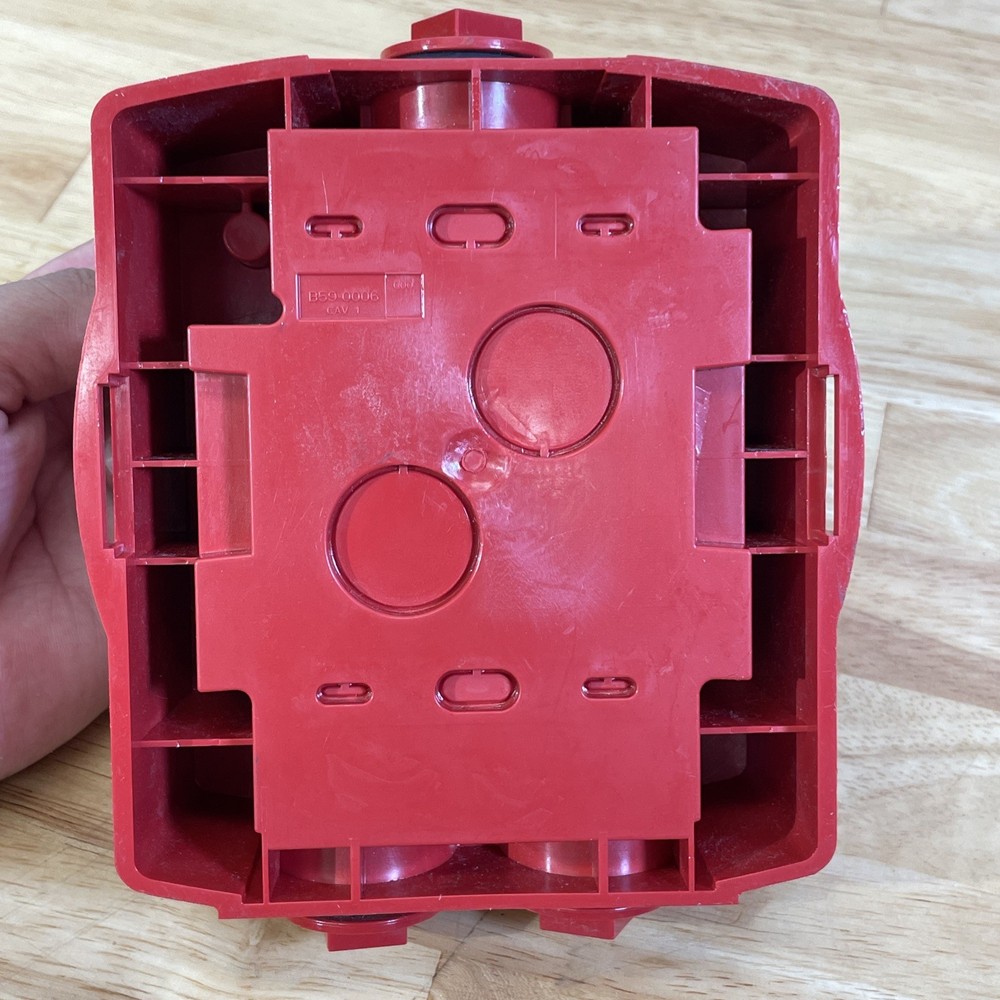 Red Weatherproof Back Box -- B59-0006