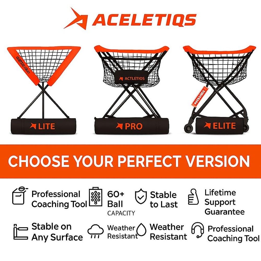 Baseball Softball Portable Batting Practice Ball Caddy, Use During Training a...