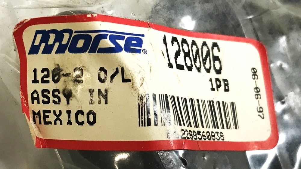 Morse 120-2 Offset Links 128006 NOS