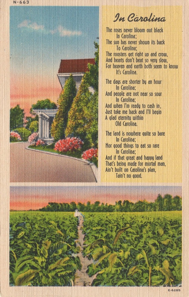 IN CAROLINA  - PC4847