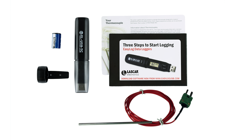 Lascar EL-USB-TC Thermocouple Temperature Data Logger with USB