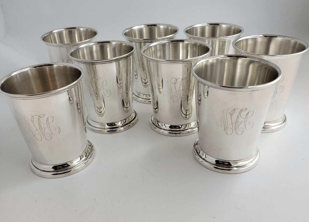 Poole Sterling Silver Mint Julep Cups #58