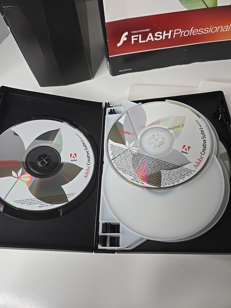 Adobe Creative Suite 2 Premium CS2 Graphic Design & Video Editing - Macintosh