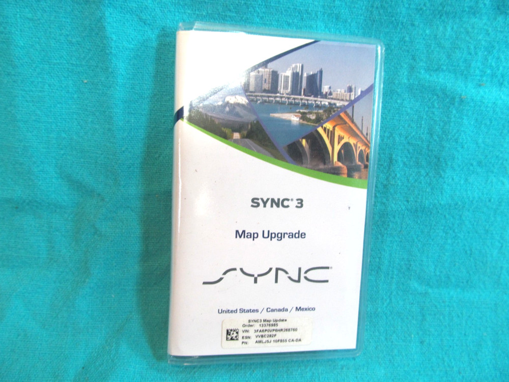 FORD SYNC 23 MAP UPRGRADE USA CANADA MEXICO