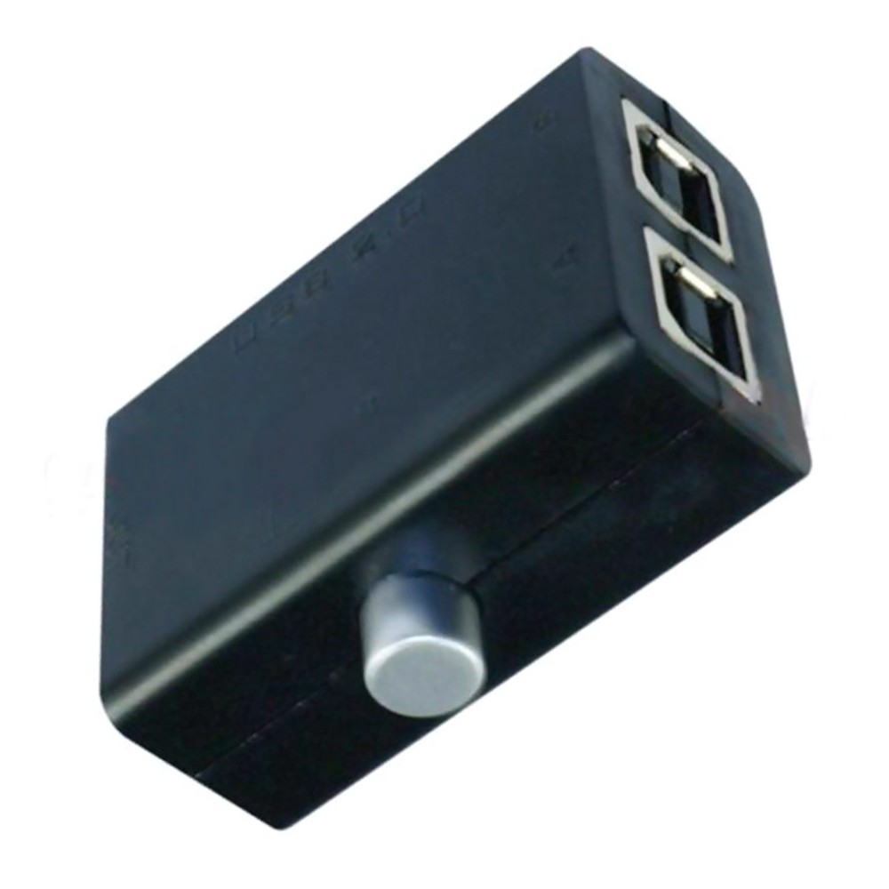 2-Port USB 2.0 Sharing Share Switch Box Hub PC Computer Scanner Printer Manual