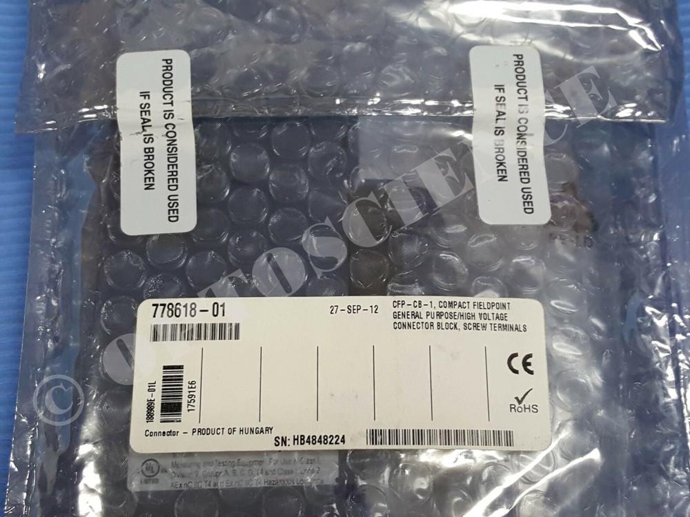 NEW - National Instruments cFP-CB-1 Connector Block, Compact FieldPoint