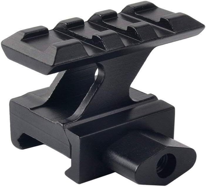 3Slot Tactical Rail Base QD Mount Lockdown Riser 20mm Picatinny  Adapter