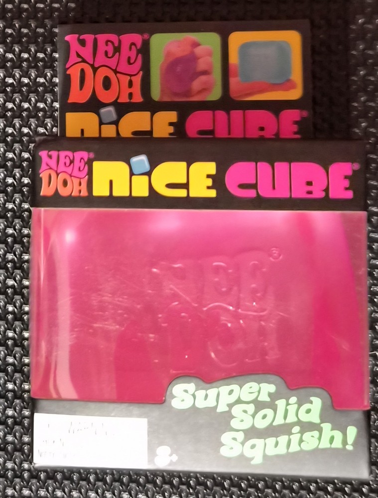 SCHYLLING NEEDOH NICE CUBE 2.25 INCH SUPER SOLID SQUISH PINK NIB