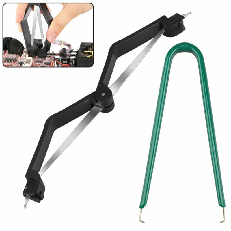 IC Chip extractor Removal Puller Tool Set U Type Flat Plier ROM