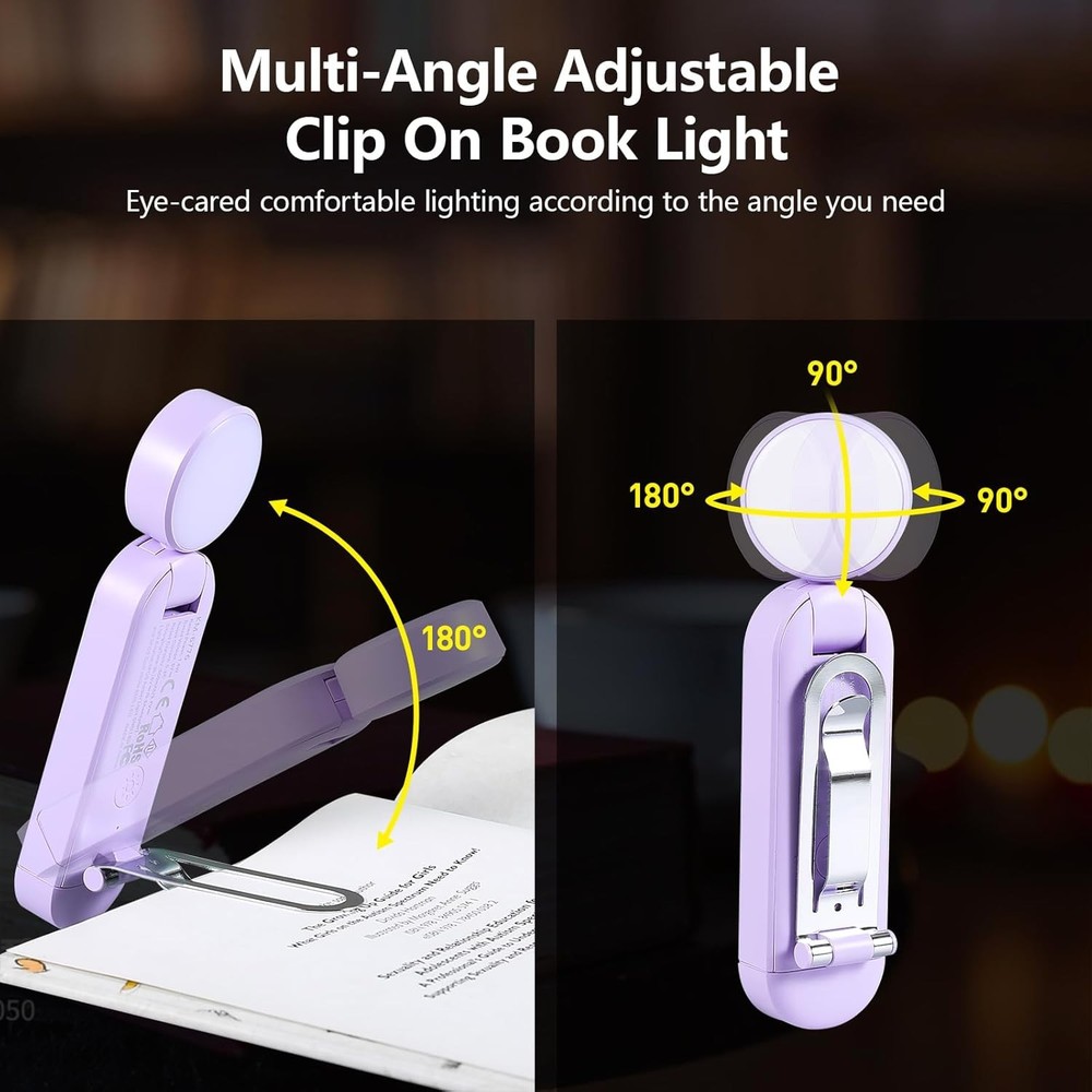 USB Rechargeable Book Light Eye Care