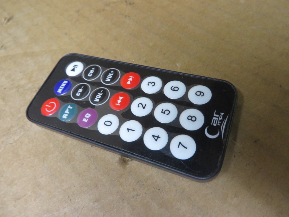 CAR MP4 AUDIO UNIT REMOTE CONTROL #MP4