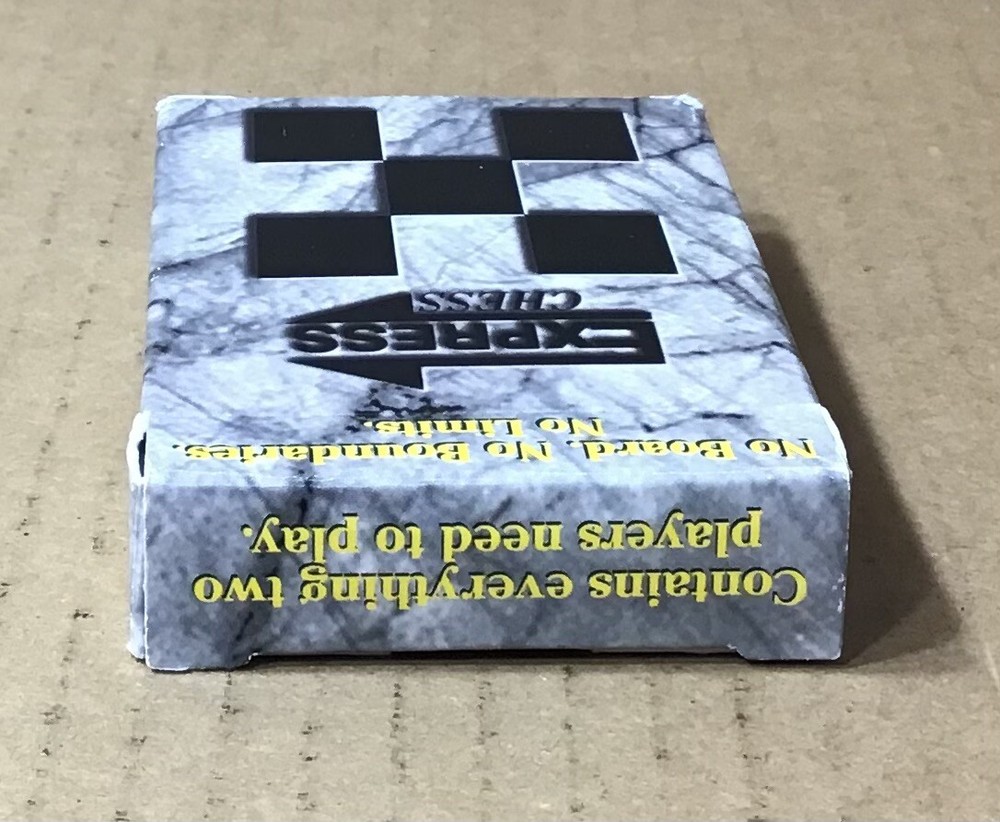 Express Chess Card Game ~ Starter Deck 'A' ~ Blackbox ~ Preowned ~ VG+