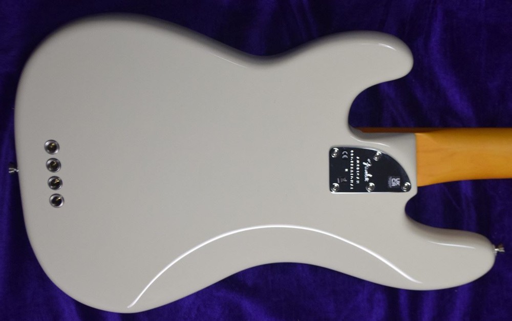 Fender AM Pro II Precision, Olympic White / Maple