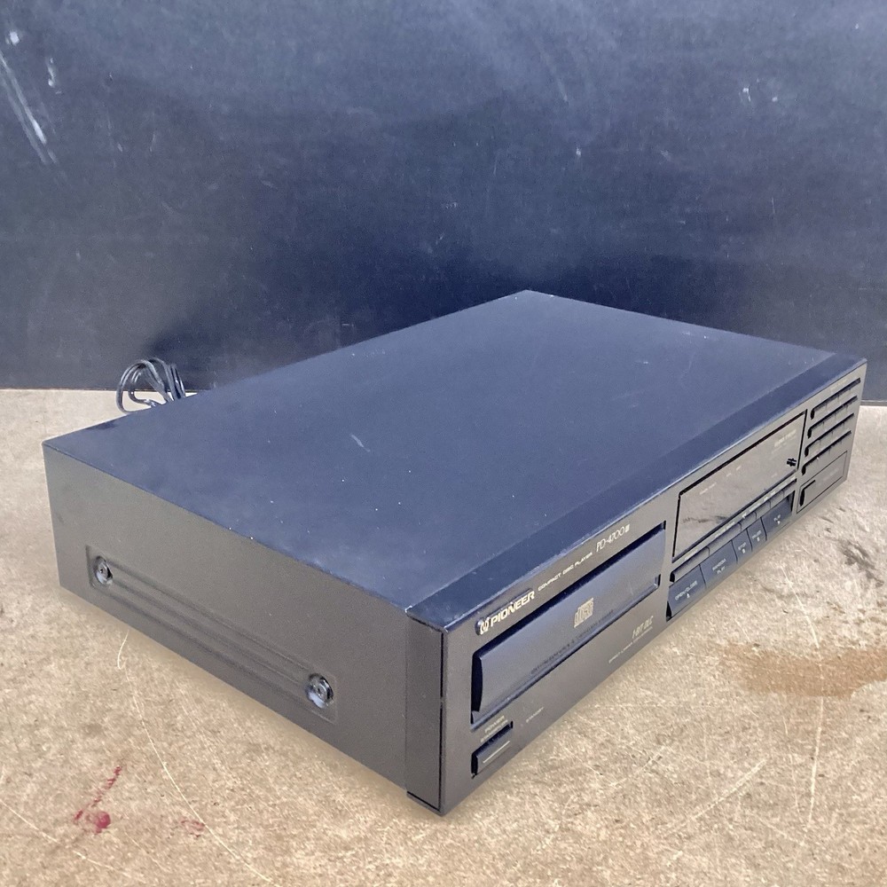 Pioneer PD-4700 Compact Disc Player Power On Not Reading Disc