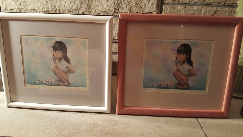Two Angela Kanas "Lahaina Little One" Art Prints