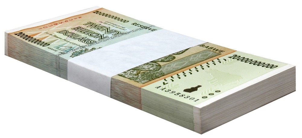 Zimbabwe 20 Billion Dollars, 2008, P-86, UNC X 100 PCS Bundle Pack
