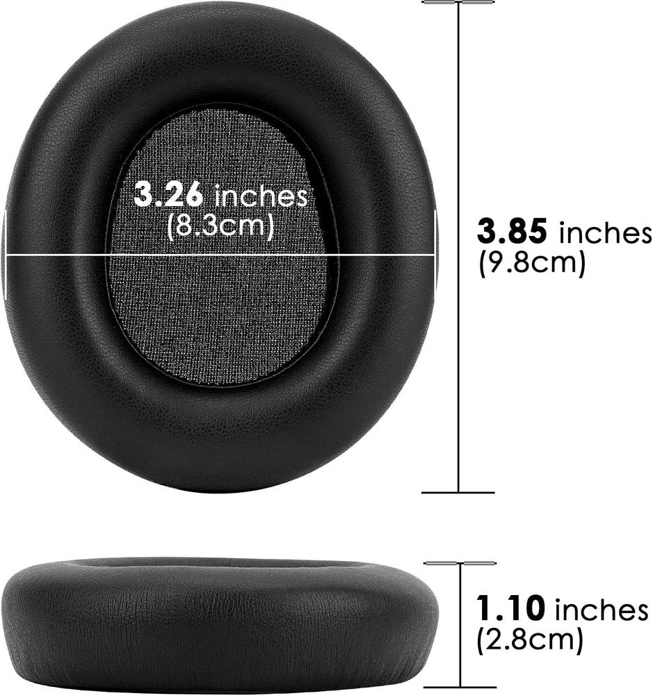 Linkidea Replacement Ear Pads for SteelSeries Arctis Nova Pro Wireless Black
