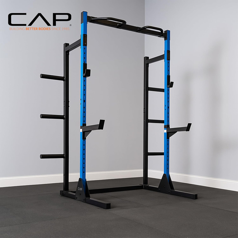 Power Rack with Pull up Bar & Attachments - Multiple Colors