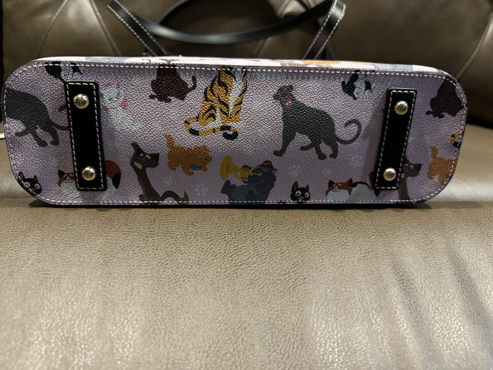 NWT Disney Dooney & Bourke 2024 Cats Large Pink H Shopper Tote EXACT ITEM NEW