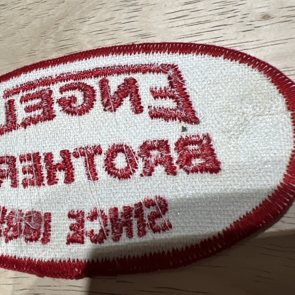 Vintage ENGEL Brothers Since 1885 Patch