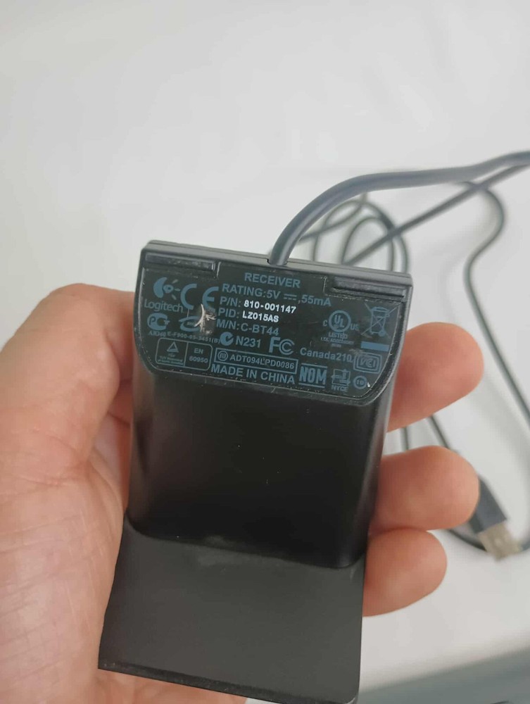 Logitech MK300 Wireless Keyboard W/USB receiver TESTED & WORKING