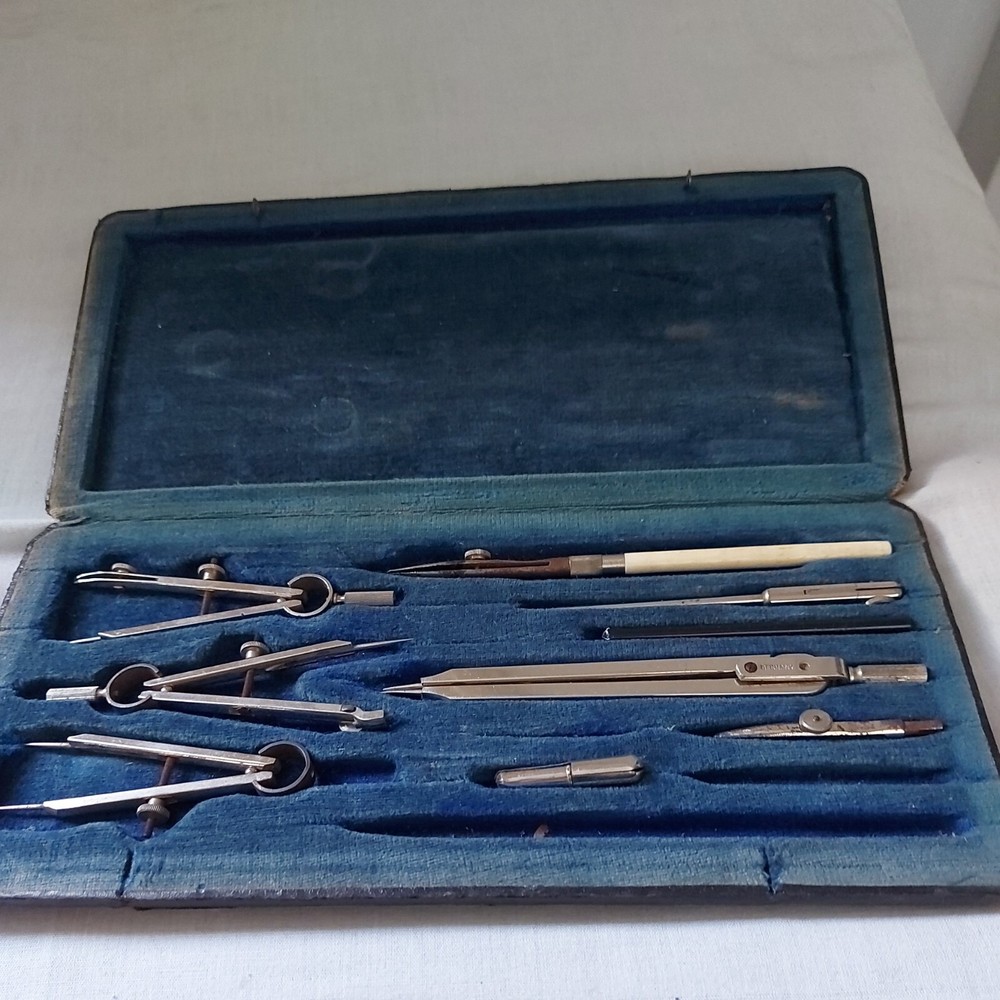 Vintage Draftmans Drawing Instruments