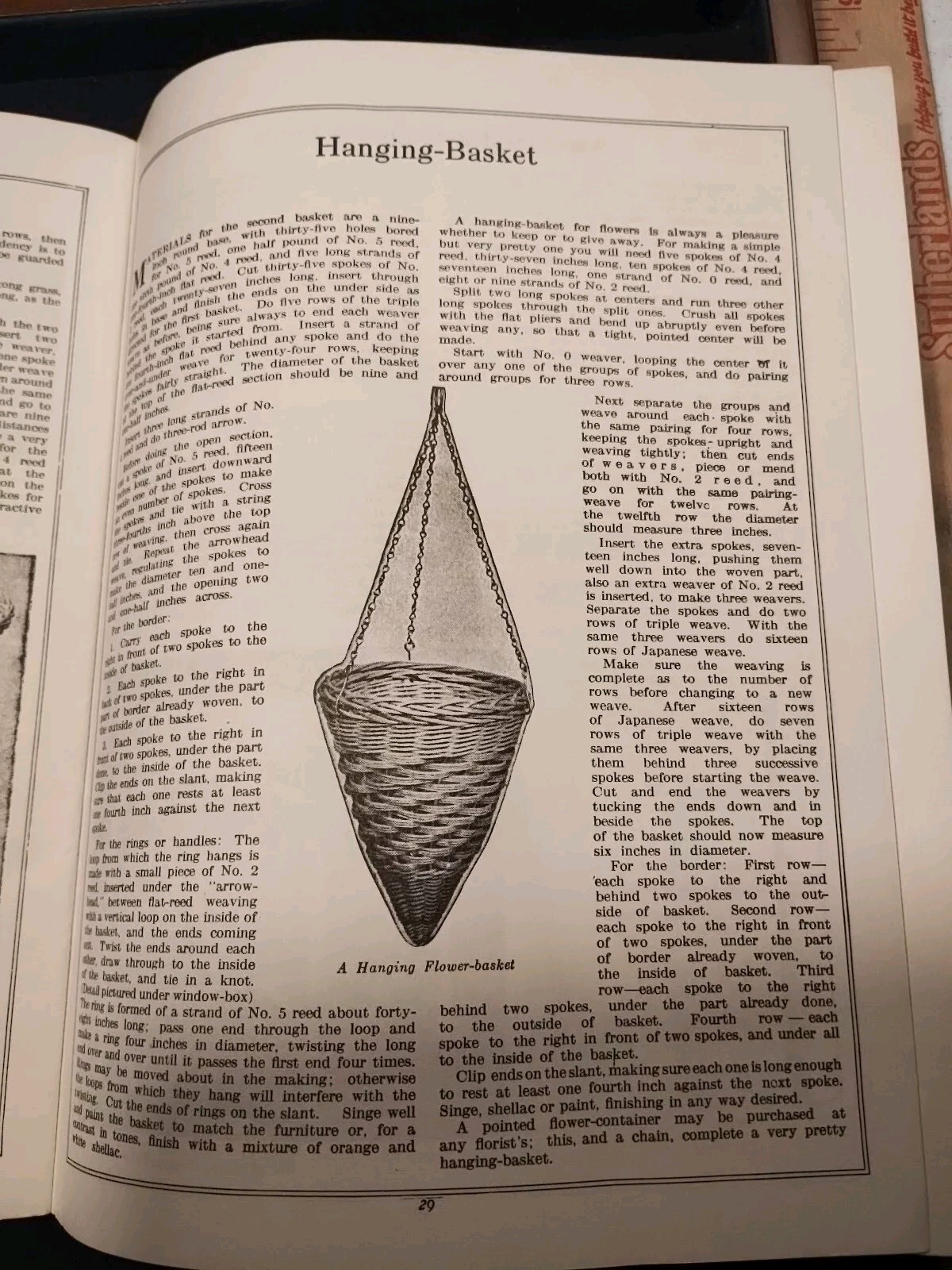 Vintage Priscilla Basketry Book No 1 (1924)