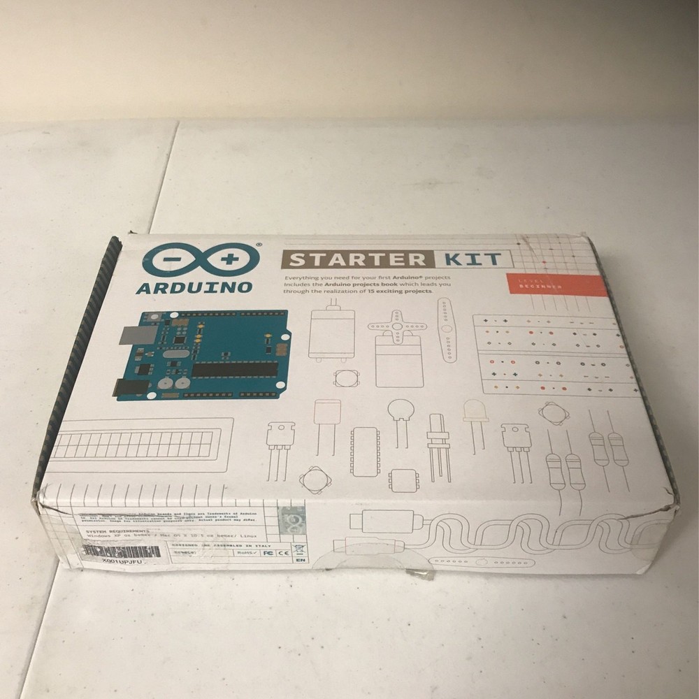 Arduino Starter Kit With Projects Book