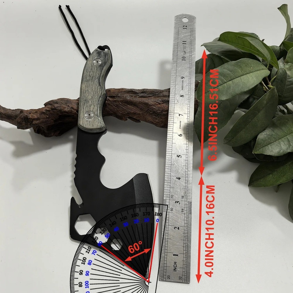 Rescue Tomahawk Axe - Multi-Functional Fire & Survival Outdoor Tool