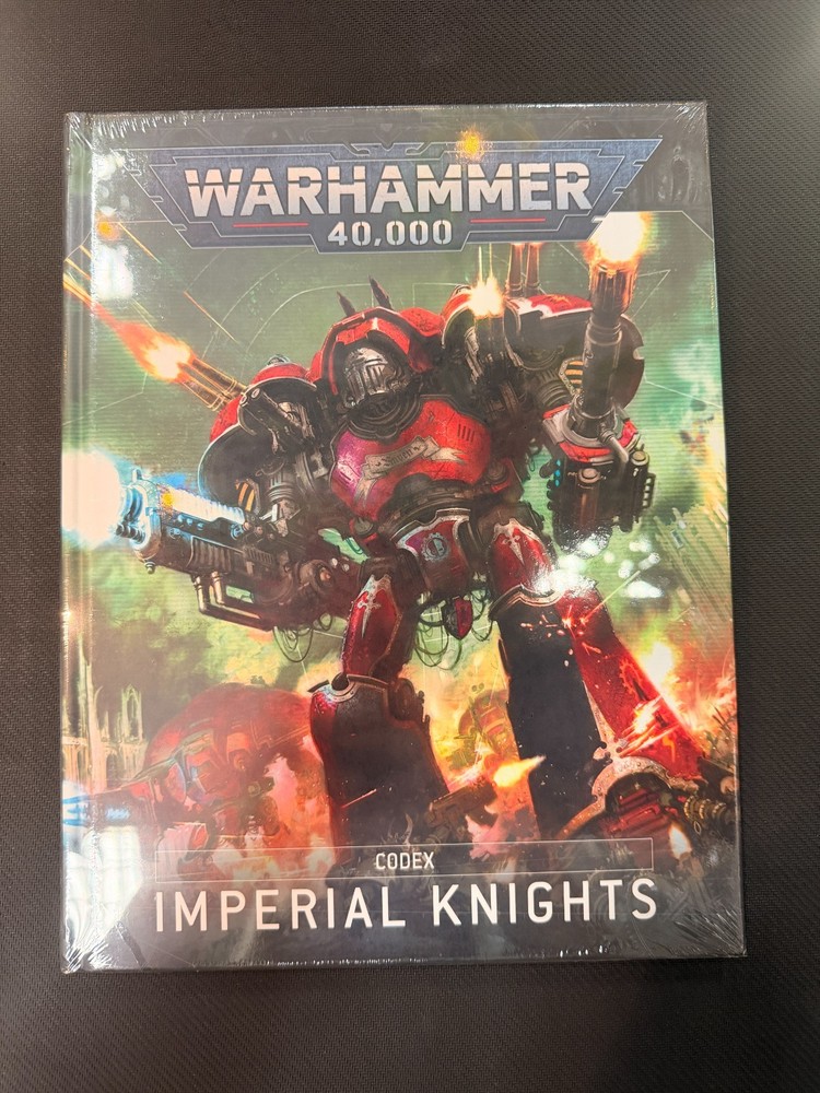 Warhammer 40k: Imperial Knights Codex (10th Ed) - New & Sealed with Web Code