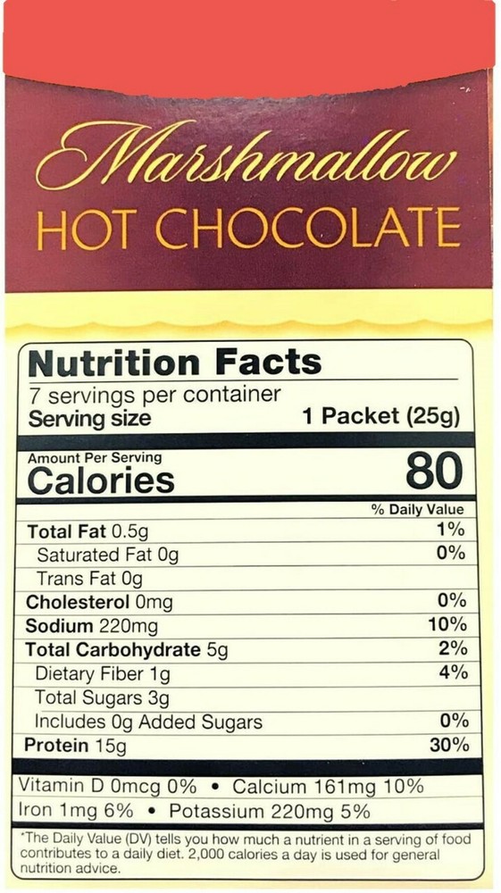3 Box Value Pack Fit Wise Marshmallow Hot Chocolate