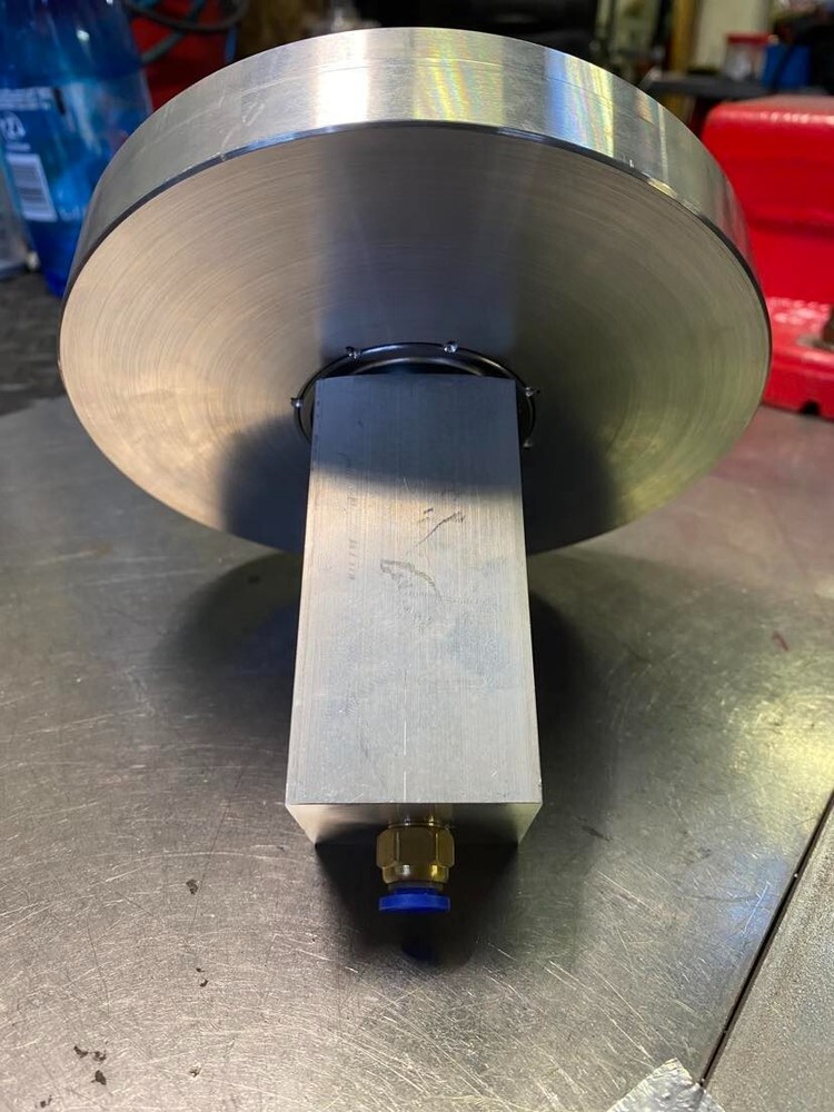 Aluminium WELDING ROTATOR for welding small segments (diameter 150 mm)
