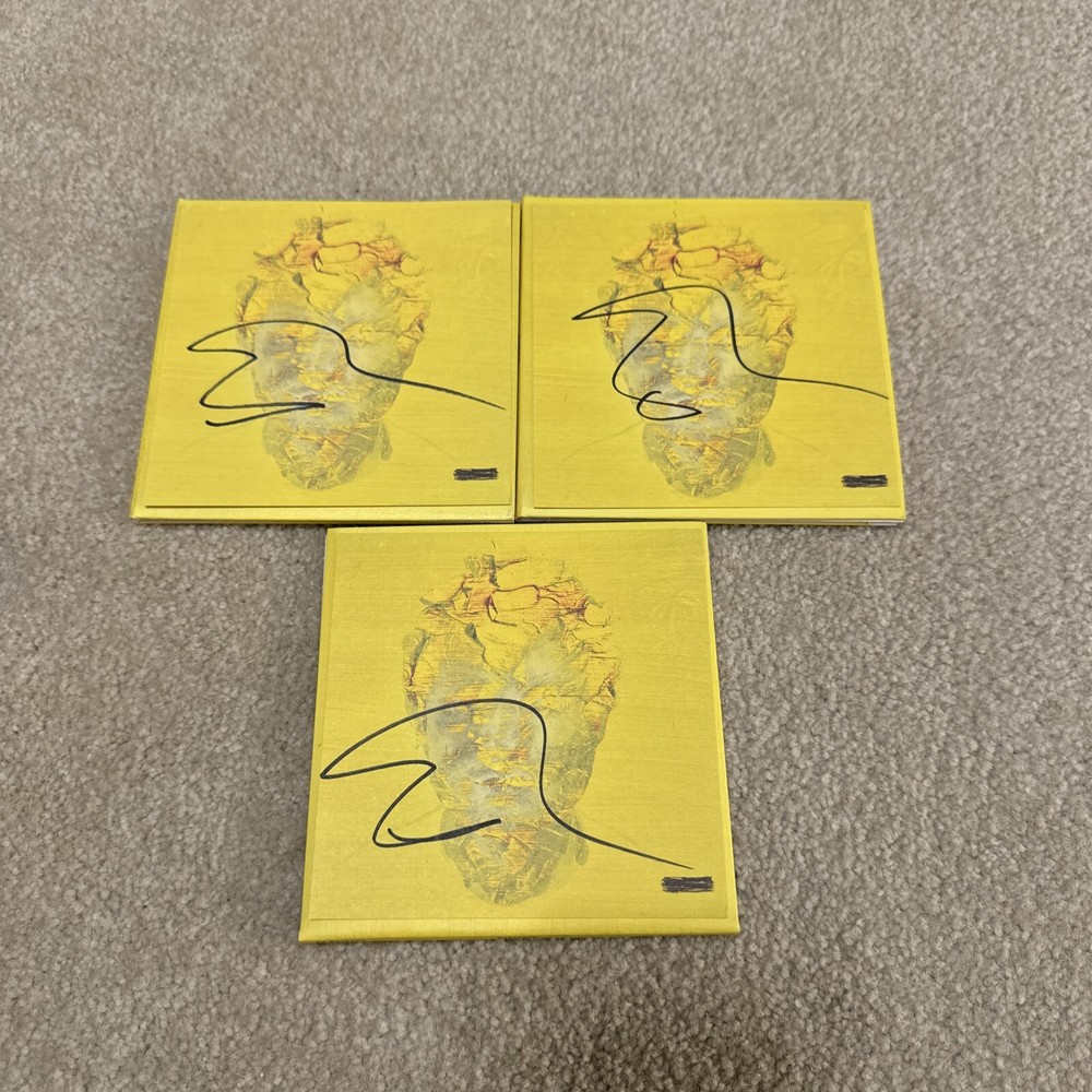 Ed Sheeran Subtract - CD with AUTOGRAPHED / SIGNED Insert