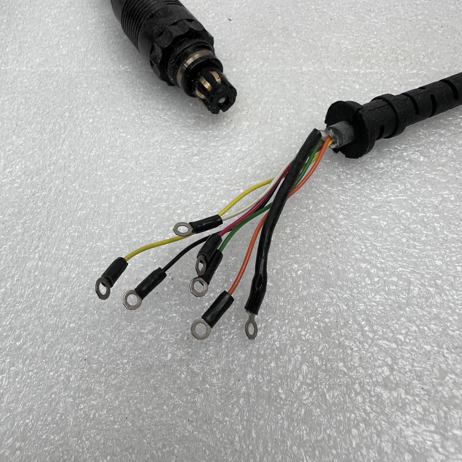 CVC Crewman Helmet Communication Cable w/ Male Bail-Out Military Radio Connector