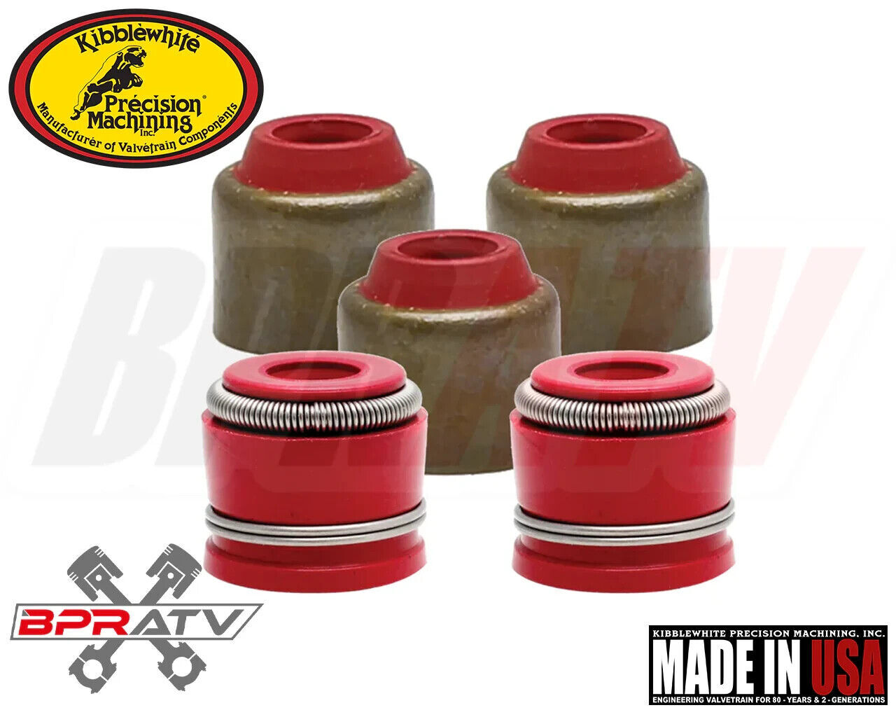 Yamaha YZ250F YZ 250F Intake Exhaust Valves Kit Gasket KIBBLEWHITE Seals Keepers