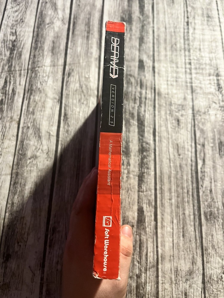 Derive User Manual Version 2.5 A Mathematical Assistant Soft Warehouse Vintage