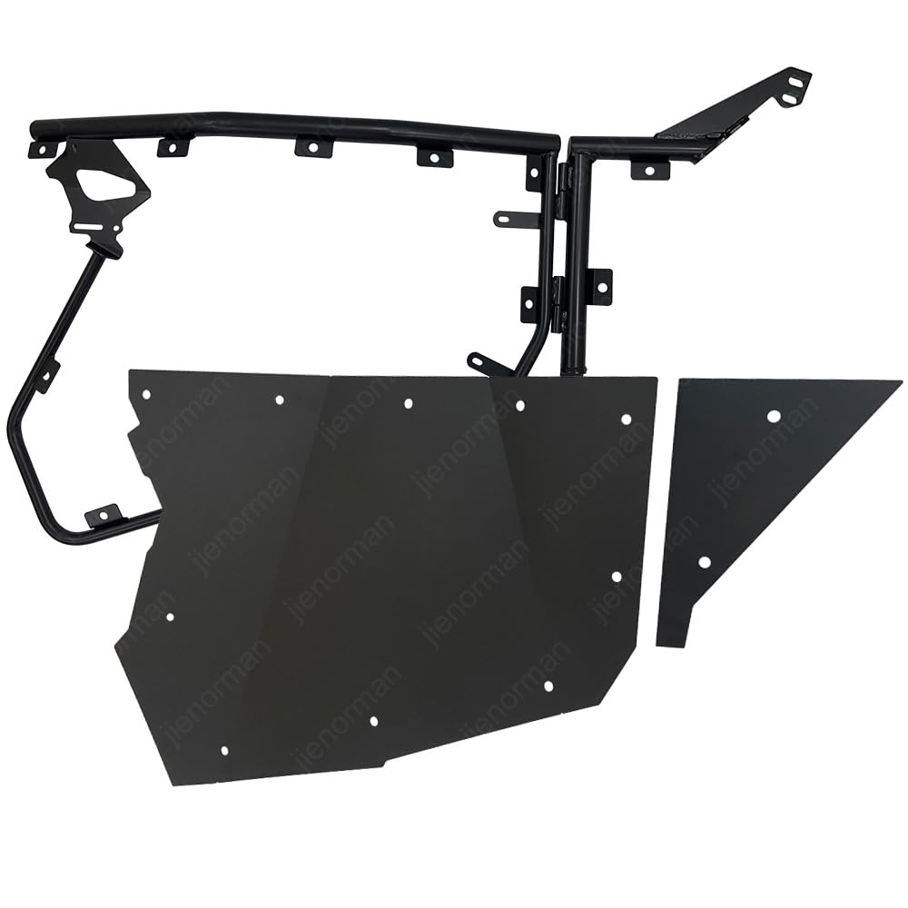 Pair Aluminum Iron Full Size Side UTV Doors for 2014-2023 Polaris RZR XP 1000