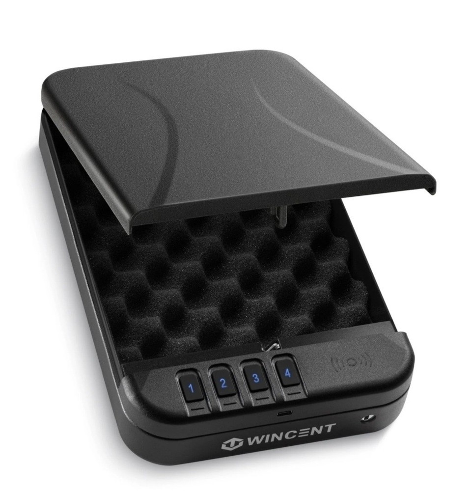 WINCENT Pro Elite RS2 RFID Portable Quick Access Biometric Gun Safe