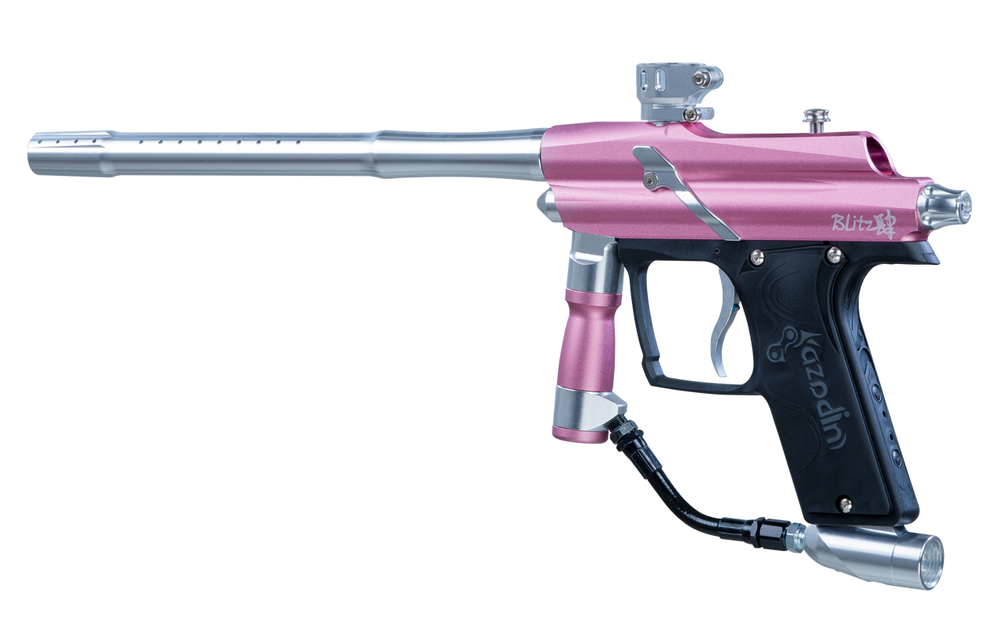 Azodin Blitz 4 - Electronic Paintball Marker - Pink/Silver