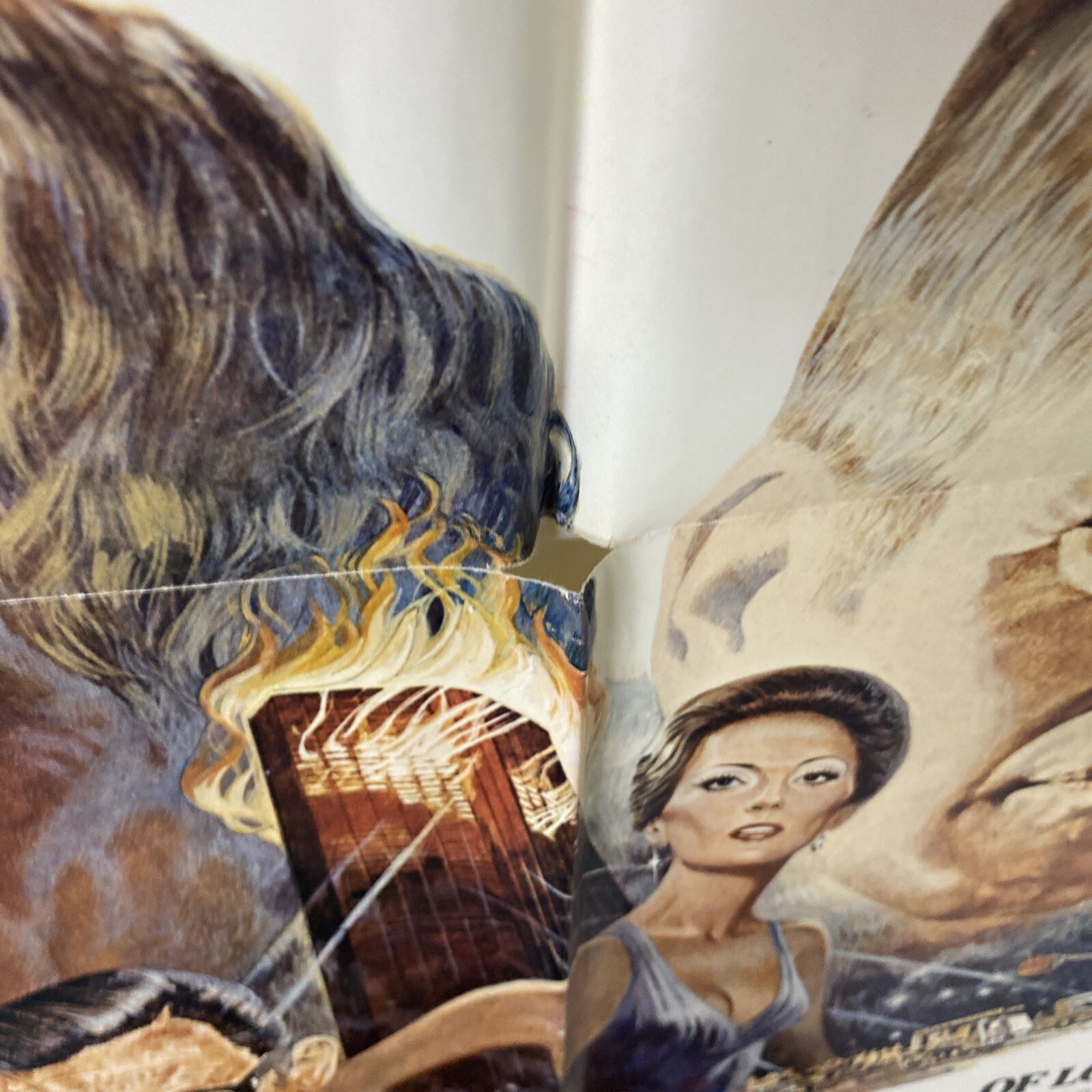 THE TOWERING INFERNO * 1976R ORIGINAL MOVIE POSTER 1SH PAUL NEWMAN STEVE MCQUEEN