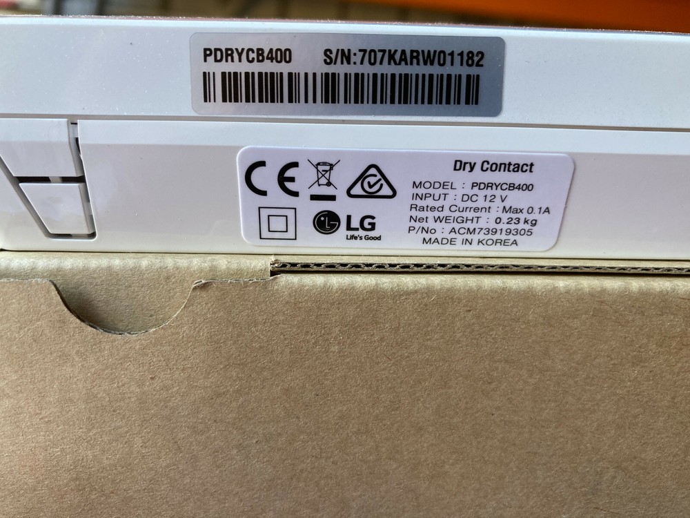 LG PDRYCB400 Two Point Dry Contact For Setback