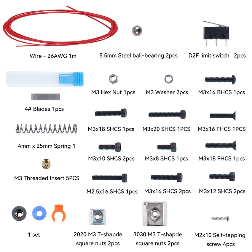 Stealthburner Extruder Head Kit FilamATrix Module 3D Printer Part for VORON
